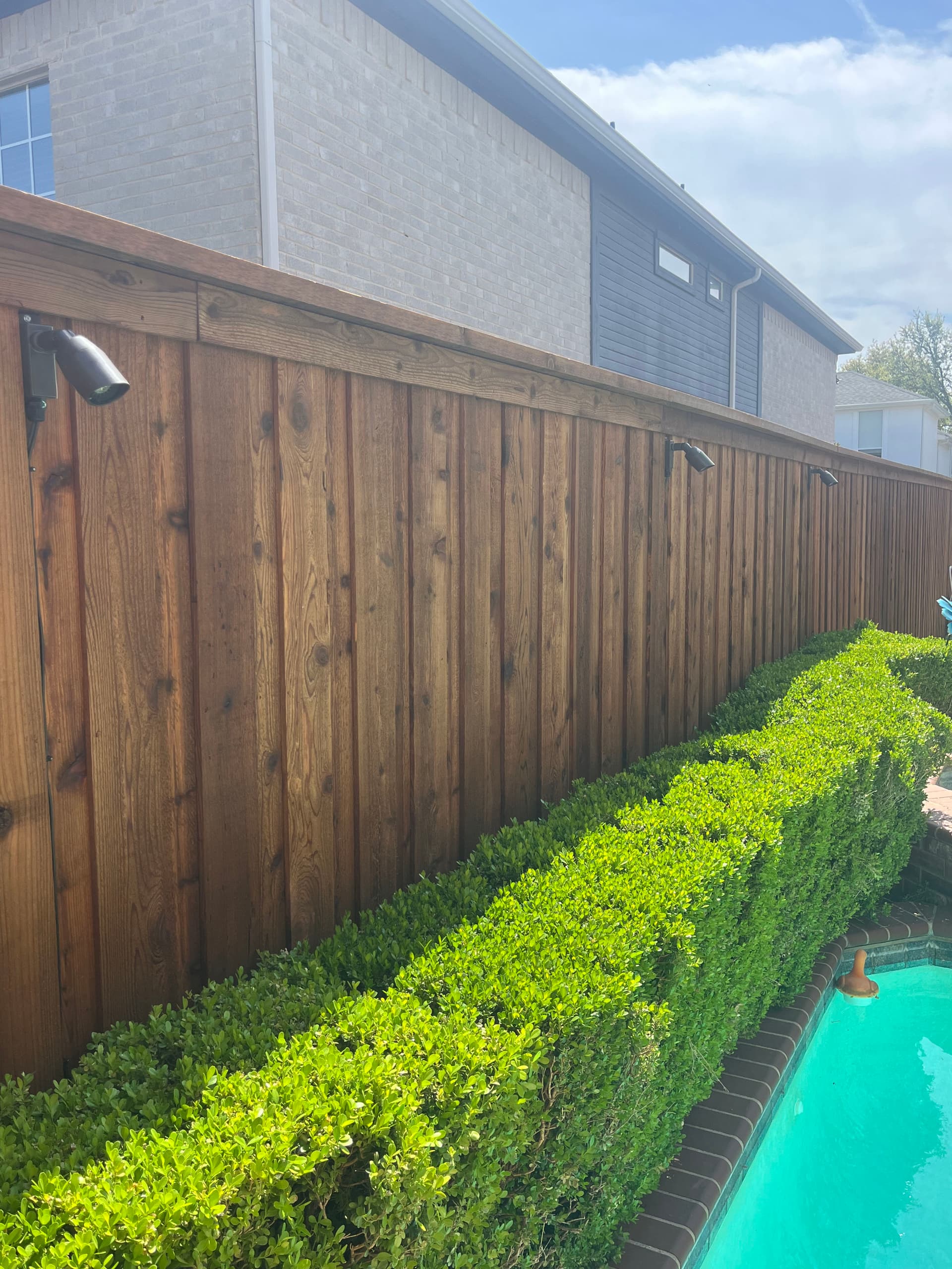 Gallery photos for Enhanced Backyard Lighting Installation in Dallas: Image #1