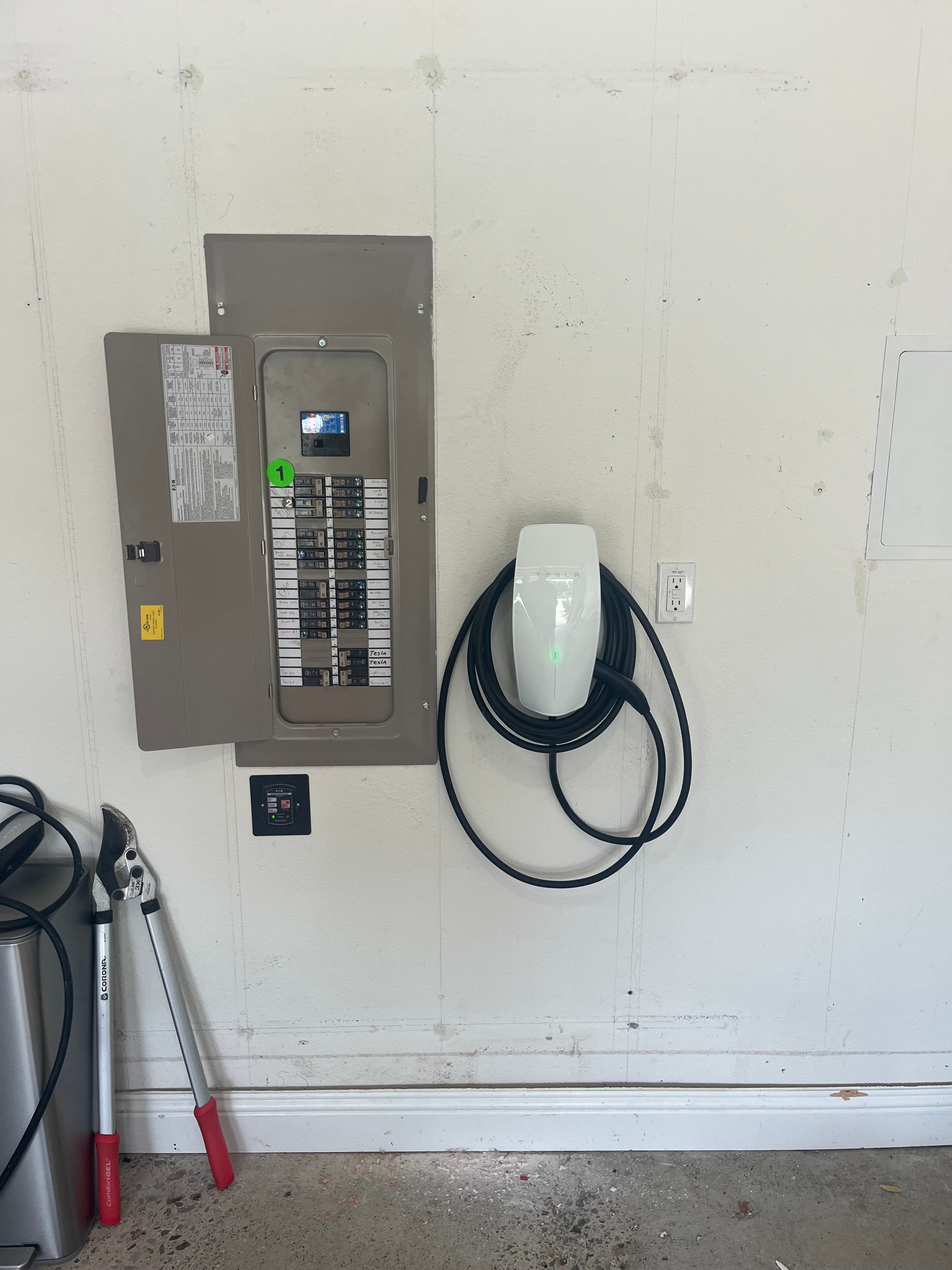 Project Tesla Wall Charger Installation in Plano image