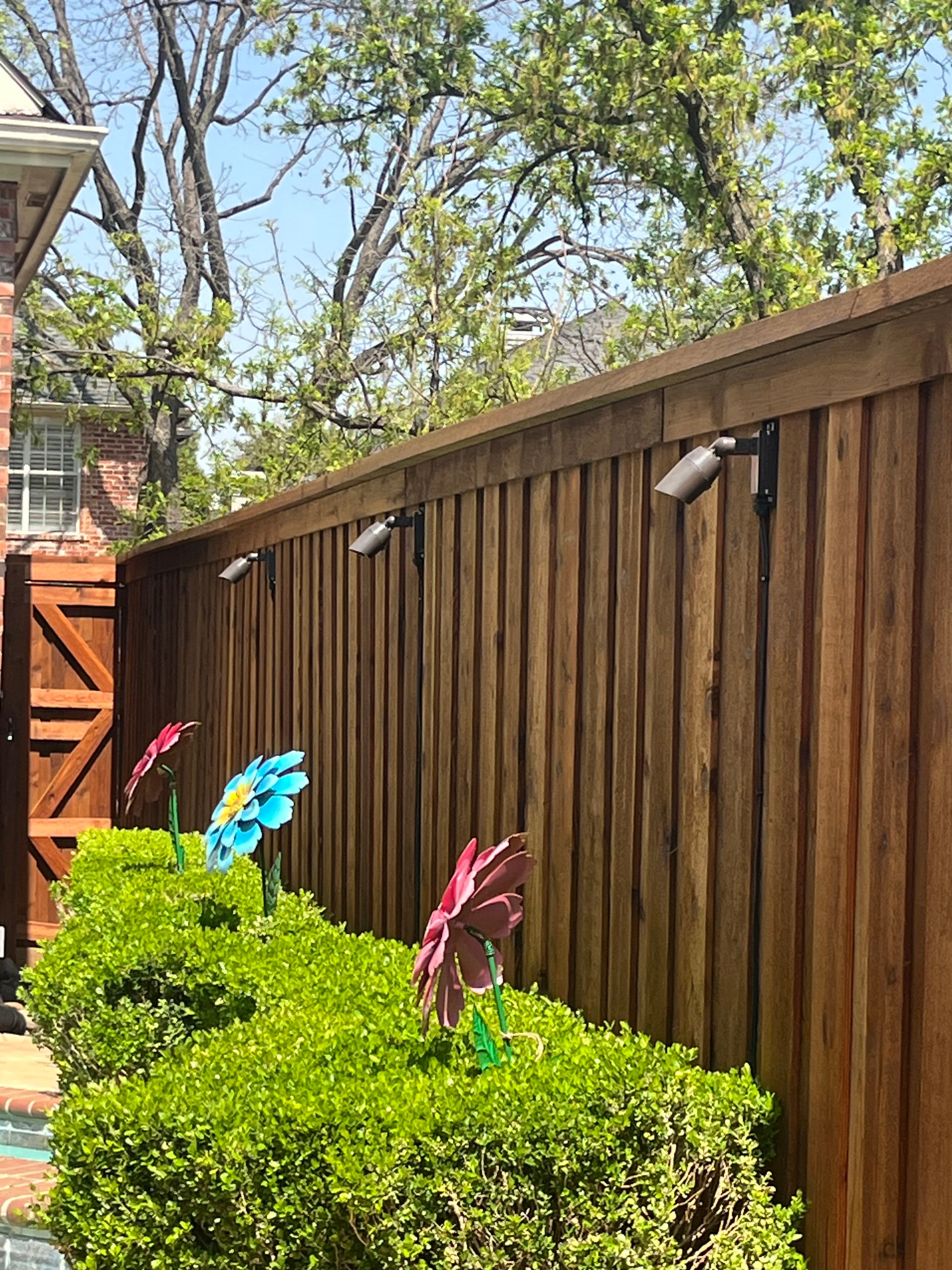 Project Enhanced Backyard Lighting Installation in Dallas image