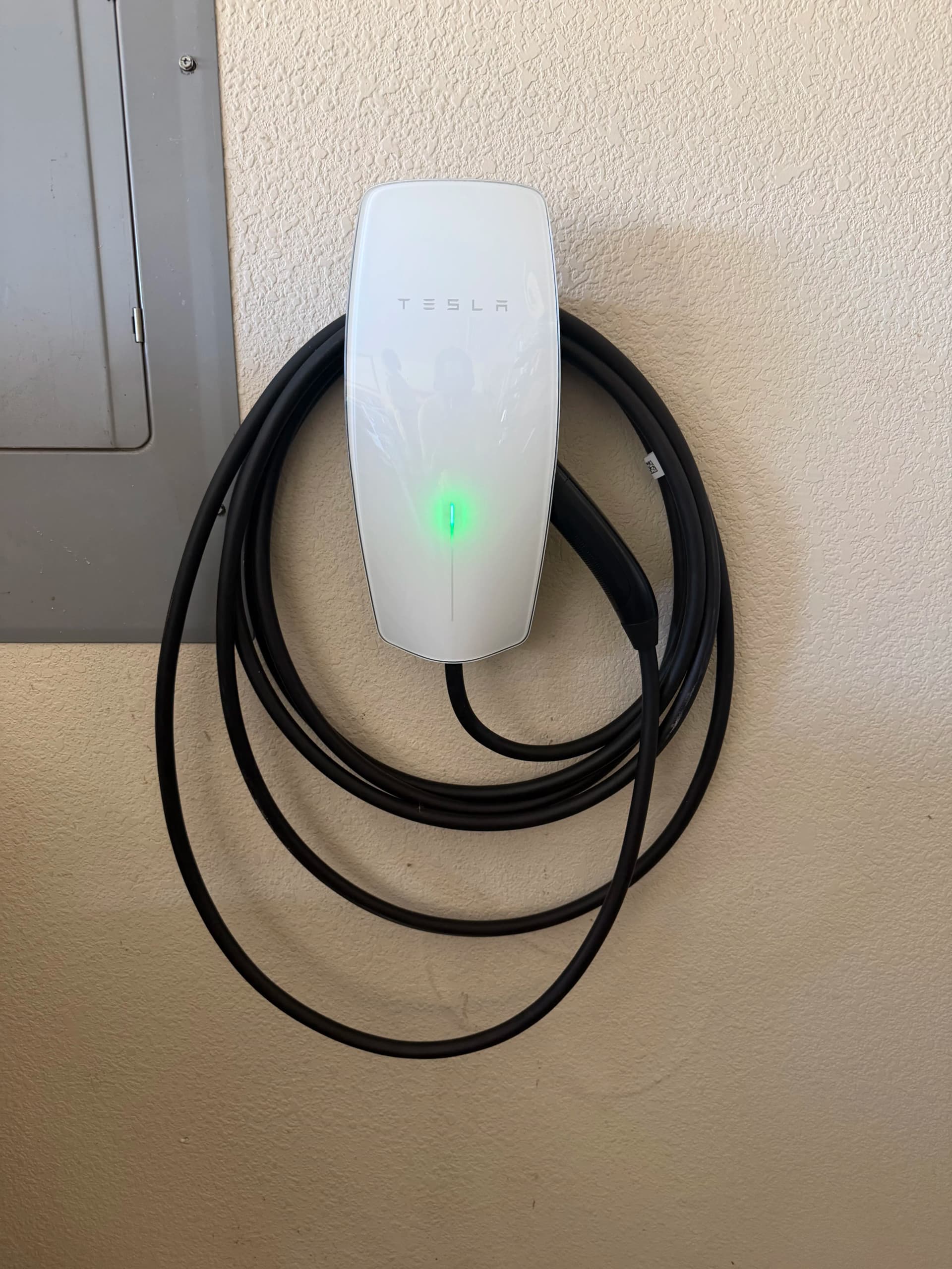Tesla Wall Charger Level 2 Install in Haltom City image