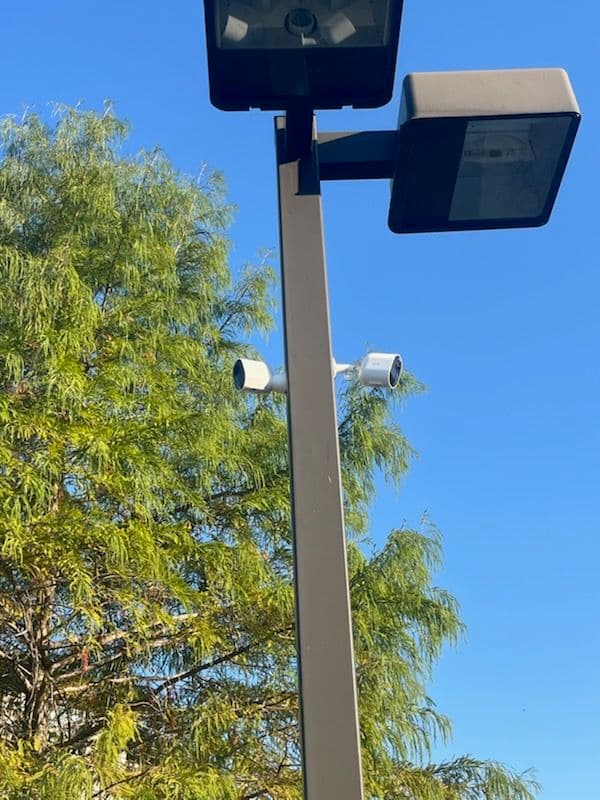 Project Arlo Security Camera Installation at HOA Clubhouse in Frisco TX image