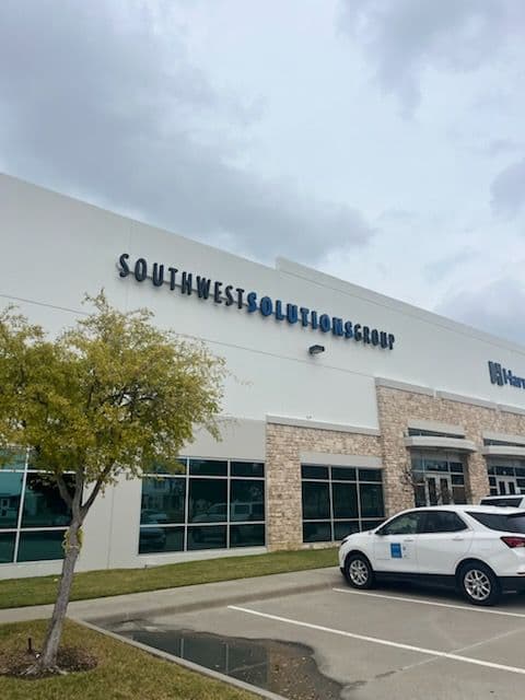 LED Lighting Upgrade at Southwest Solutions Group Lewisville