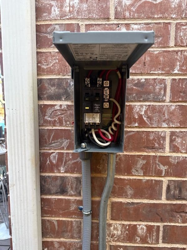 Hot Tub Electrical Setup in Hickory Creek TX