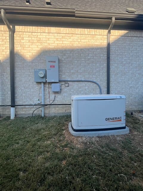 Reliable Generac Standby Generator Install in Keller TX