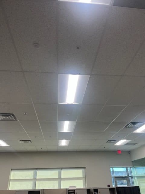 Enhanced Lighting Installation at Office in Lewisville TX