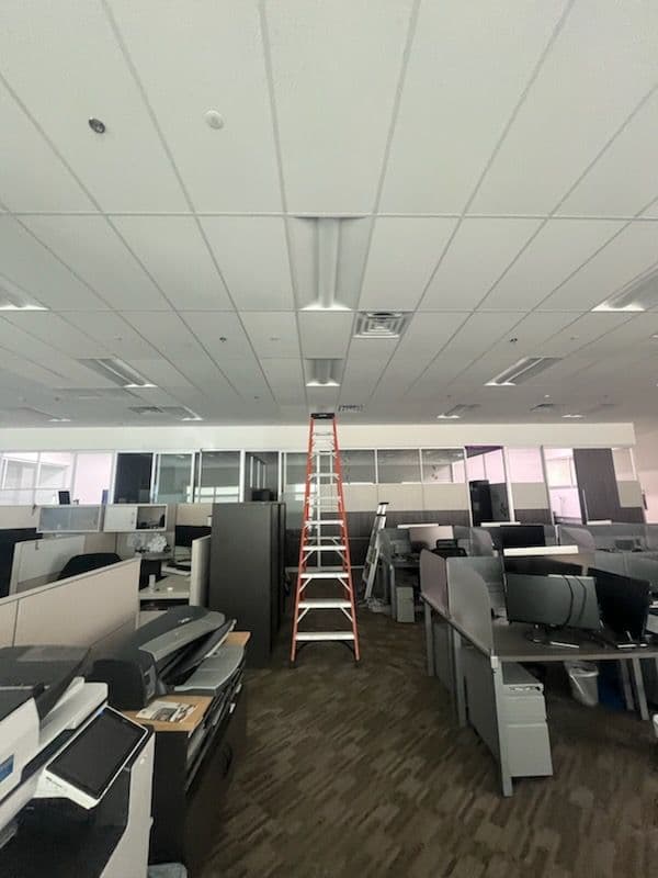 Gallery photos for Enhanced Lighting Installation at Office in Lewisville TX: Image #2