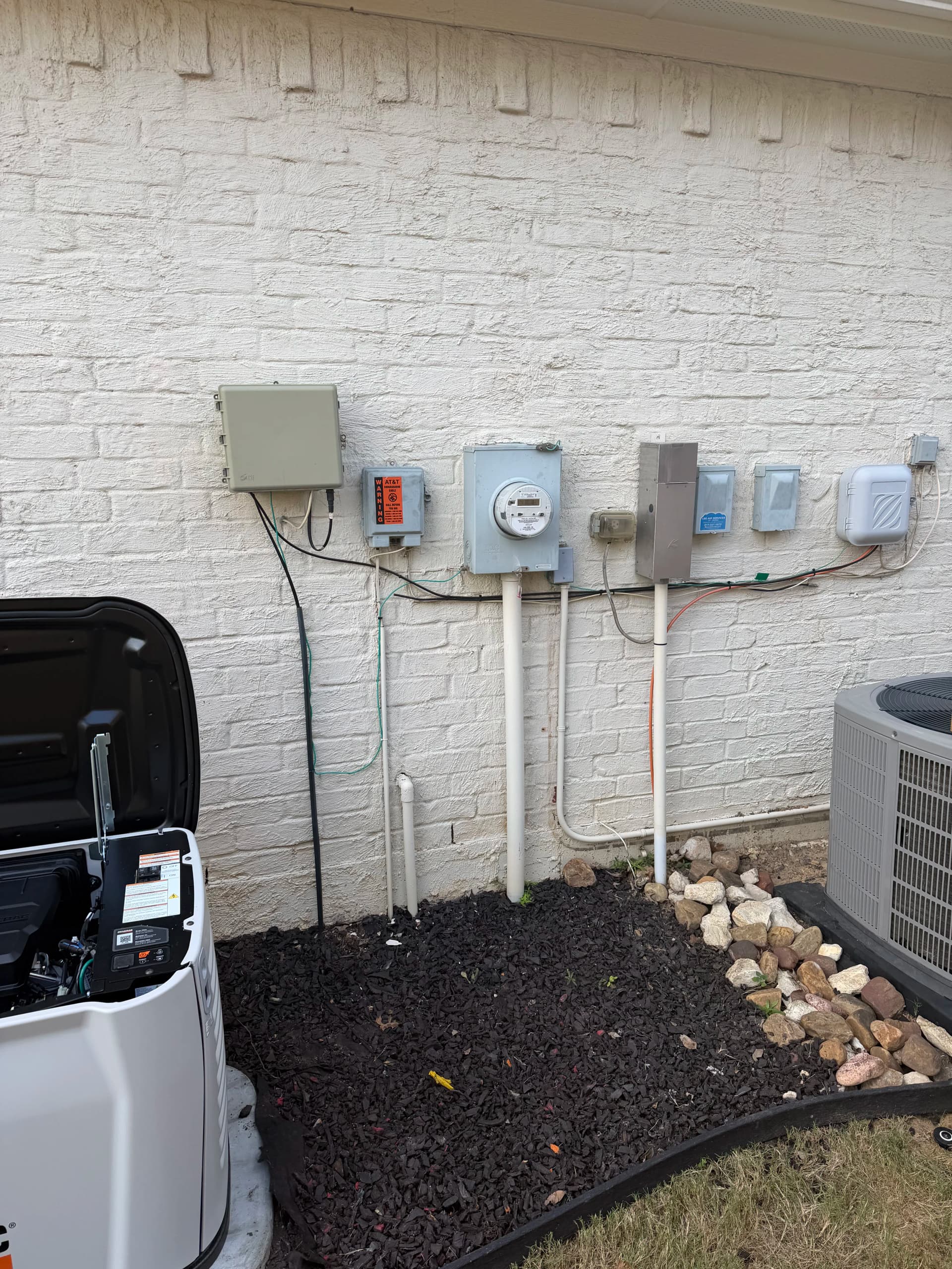 Gallery photos for Whole-Home Generac Standby Generator Install in Colleyville: Image #3