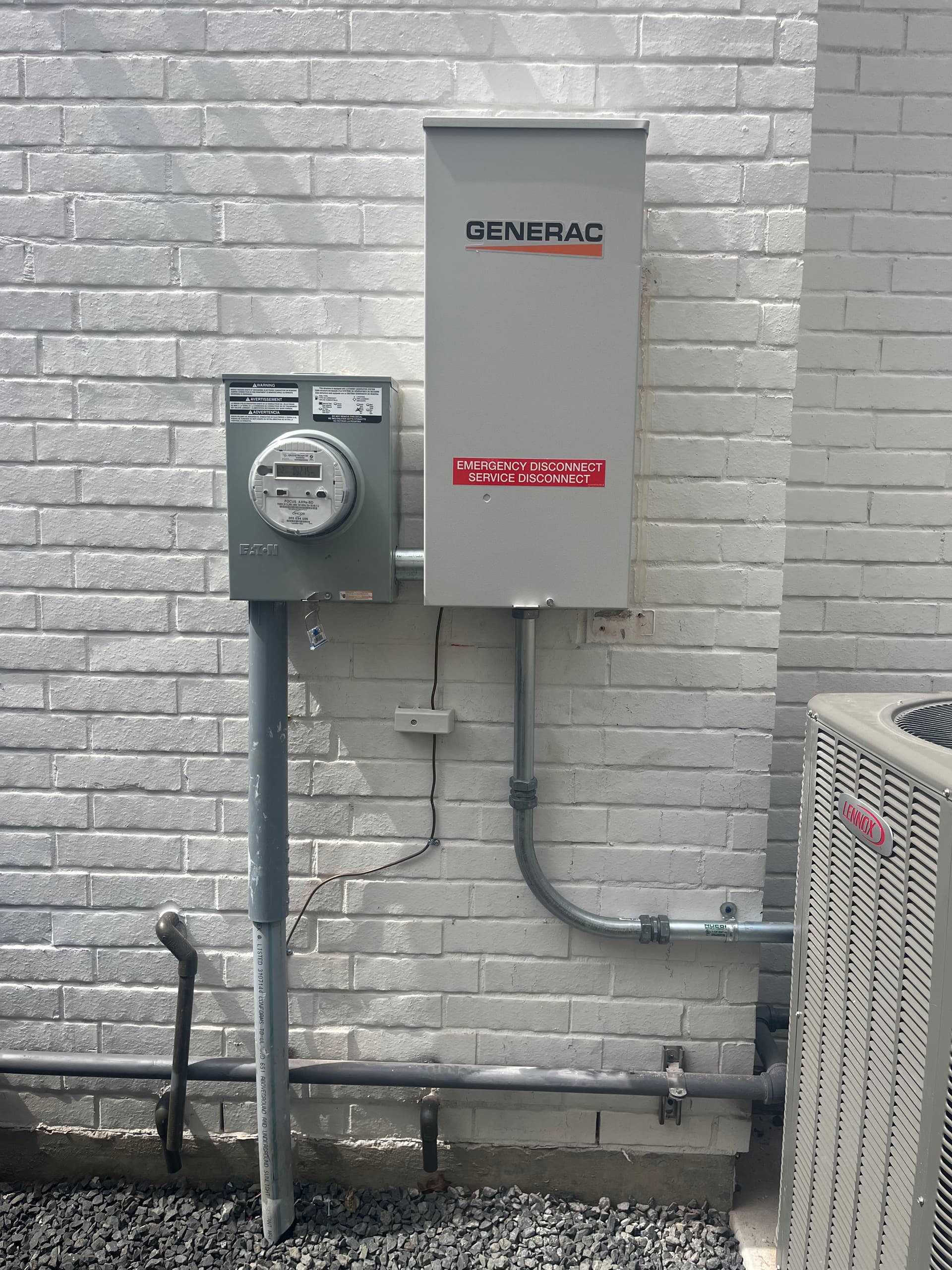 26kW Generac Generator and ATS Install in Dallas image