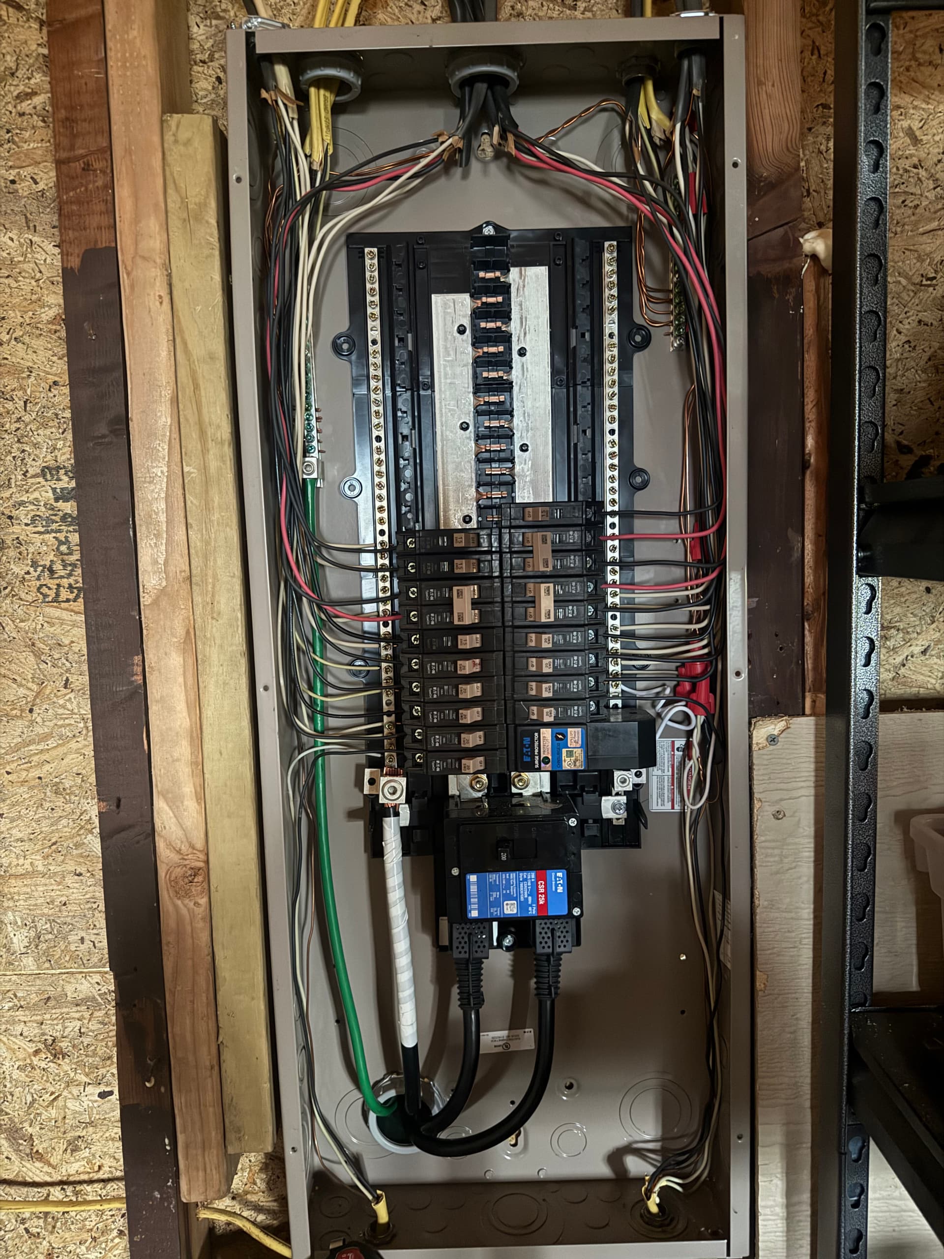Gallery photos for Full Electrical Service Upgrade and Panel Relocation in Fort Worth: Image #1