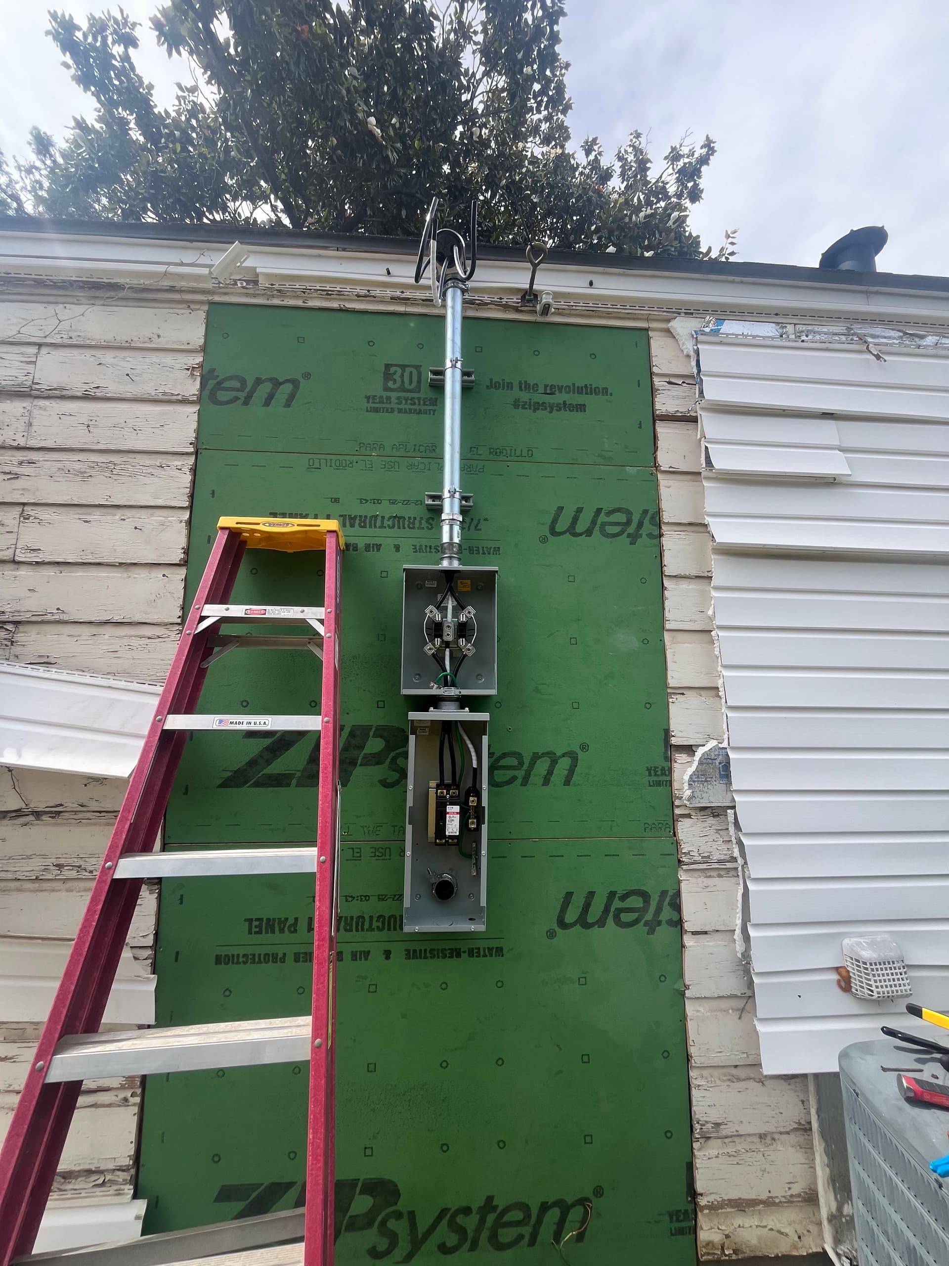 Gallery photos for Full Electrical Service Upgrade and Panel Relocation in Fort Worth: Image #2