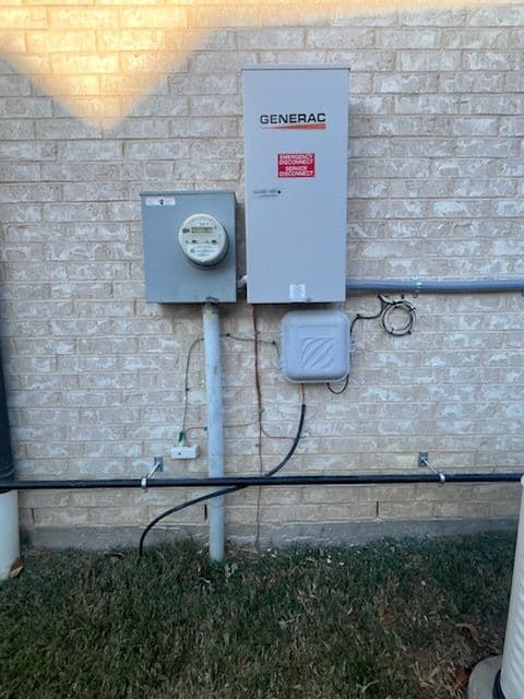 Gallery photos for Reliable Generac Standby Generator Install in Keller TX: Image #2