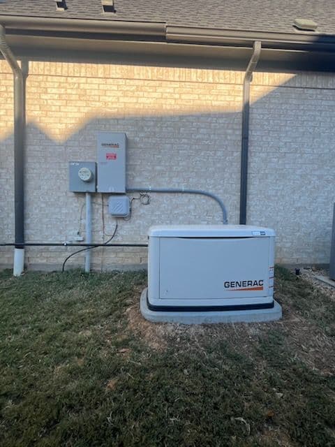 Gallery photos for Reliable Generac Standby Generator Install in Keller TX: Image #3